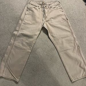 Men’s Lee carpenter jeans-Khaki/cream color